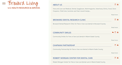 Desktop Screenshot of browardliving.org